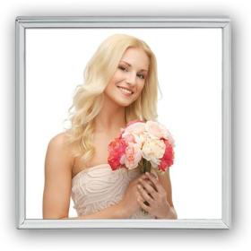 Zep Photo Frame 120S01-88 Silver 20x20cm
