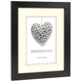 Zep Wooden Photo Frame V32685 Regent 5 Black 10x15 / 15x20cm
