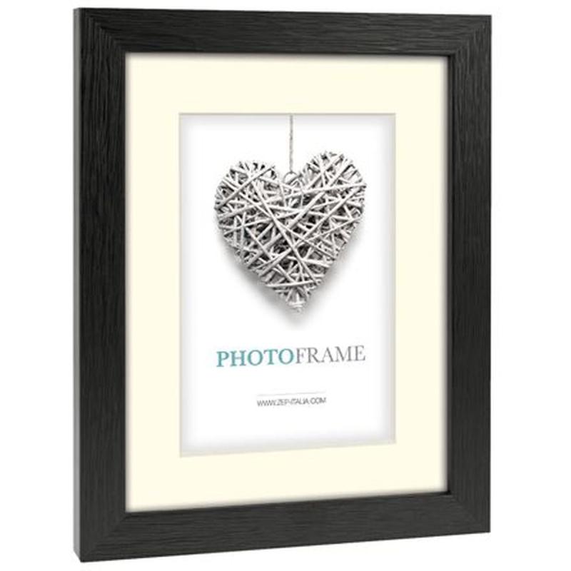 Zep Wooden Photo Frame V32685 Regent 5 Black 10x15 / 15x20cm