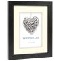 Zep Wooden Photo Frame V32685 Regent 5 Black 10x15 / 15x20cm