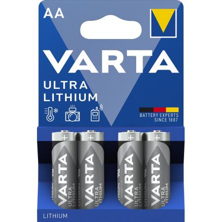 Varta 1500 Lithium AA NR.6106 4-PAK