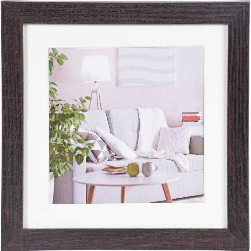 Henzo Modern 20x20 Frame Dark Brown