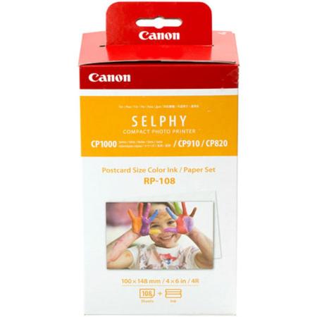 Canon RP-108 Ink Cassette/Paper Set