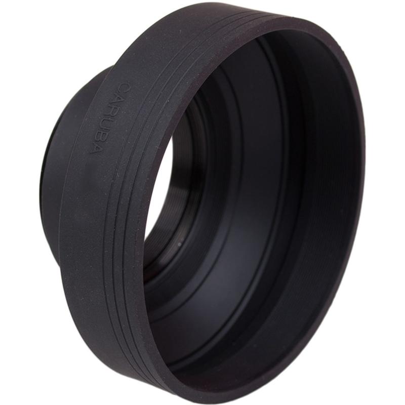 Caruba Rubber Lens Hood 3IN1 49mm