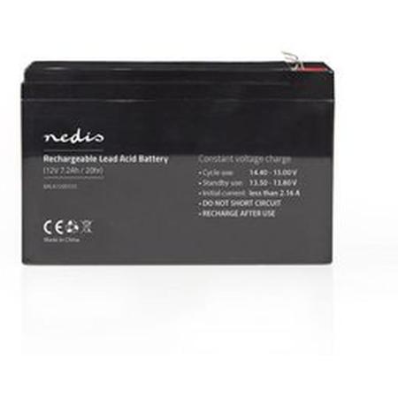 Nedis Oplaadbare Loodzuuraccu 12V 7200mAh 151 x 65 x 95mm