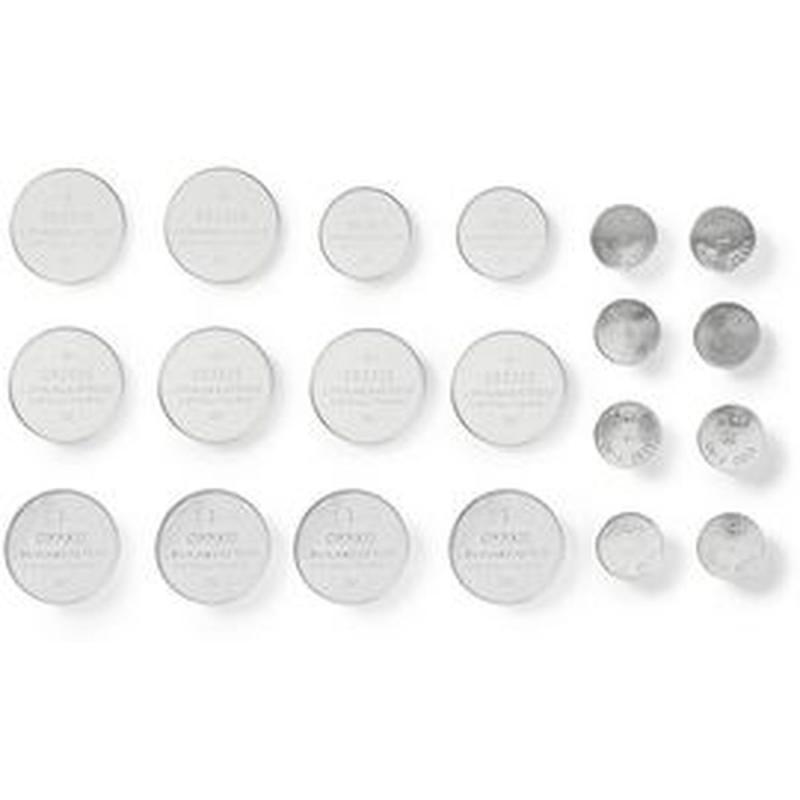 Nedis Button Cell Multi CR2025/2016/1620/LR43/54/4 20pcs