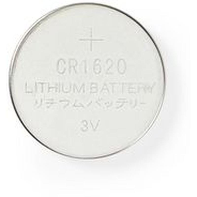 Nedis Lithium Knoopcel-Battery CR1620 3 V 5 Pieces Blister