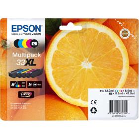 Epson 33XL Multipack Claria Premium w/ Alarm - Oranges