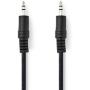 Nedis Stereo-Audio Cable 3.5mm M-3.5mm M 1.0m BK