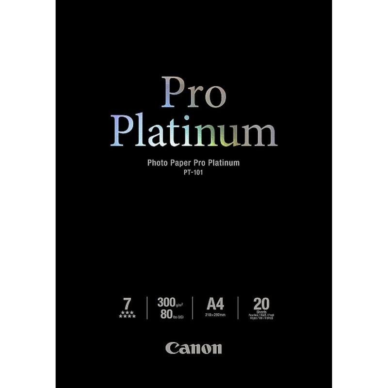 Canon PT-101 Pro Platinum Photo Paper 300G/M2 A4 20VEL