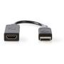 Nedis DisplayPort-HDMI-CBL DisplayPort M-HDMI-Outp 0.2m GY