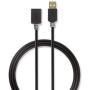 Nedis Cable USB 2.0 A M - A F 2.0m GY