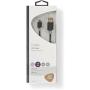 Nedis Cable USB 2.0 A M - Micro-B M 1.0m GY