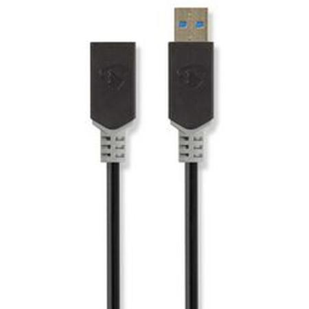 Nedis Cable USB 3.0 Type-C M - A F 0.15m GY