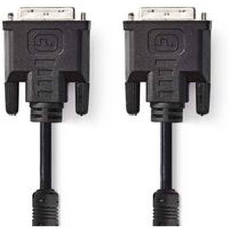 Nedis DVI-Cable DVI-I 24+5-PINS M-DVI-I 24+5-PINS M 2.0m BK