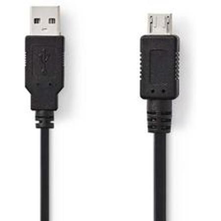 Nedis USB 2.0-CABLE A M-Micro-A M 2.0m BK