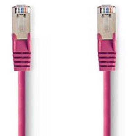 Nedis CAT5e SF/UTP-Network Cable RJ45M-RJ45M 3.0m Pink