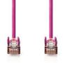 Nedis CAT5e SF/UTP-Network Cable RJ45M-RJ45M 3.0m Pink