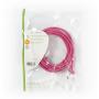 Nedis CAT5e SF/UTP-Network Cable RJ45M-RJ45M 3.0m Pink