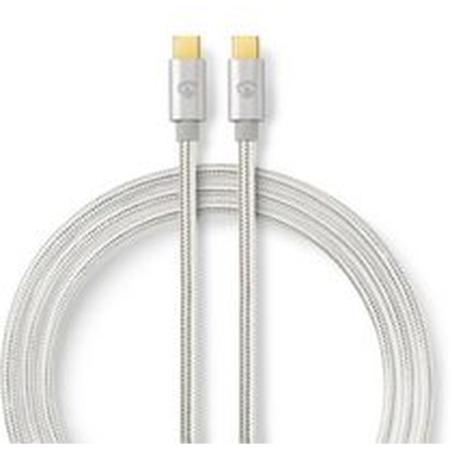 Nedis USB 3.1 Cable (GEN1) Type-C M - Type-C M 2m Aluminium