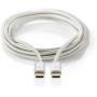 Nedis USB 3.1 Cable (GEN1) Type-C M - Type-C M 2m Aluminium