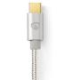 Nedis USB 3.1 Cable (GEN1) Type-C M - Type-C M 2m Aluminium