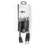 Nedis Stereo Audio Cable 2X 6.35mm M-2X RCA M 3.0m Grey