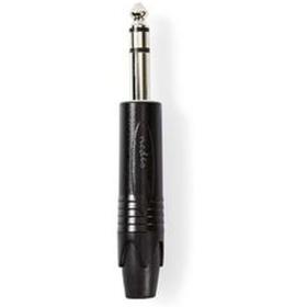 Nedis Audioconnector Stereo 6.35mm M BK