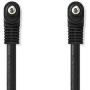 Nedis 3.5mm Av-Cable 3.5mm Av M-3.5mm Av M 2.0m BK