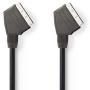 Nedis Scart-Cable Scart M-Scart M 2.0m BK