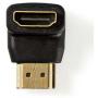 Nedis HDMI-Connector 90° Angled HDMI-Connector-HDMI F BK