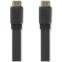 Nedis Flat High Speed HDMI-CBL HDMI-Conn-HDMI-Conn 3m BK