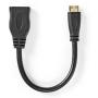 Nedis High Speed HDMI-CBL HDMI-Mini-Conn-HDMI F 0.2m BK