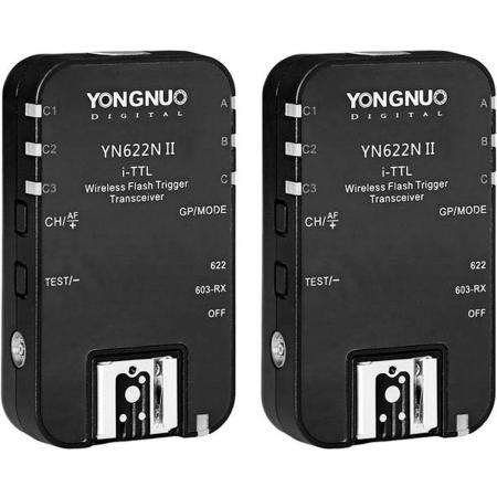 Yongnuo YN622N II Wirelessttl Flash Transceiver 2STUKS Nikon