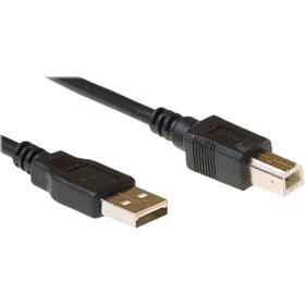 Ewent EC2403 3m USB A USB B Black USB-Cable