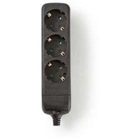 Nedis Power Strip Beschermend Contact 3-WEG BK