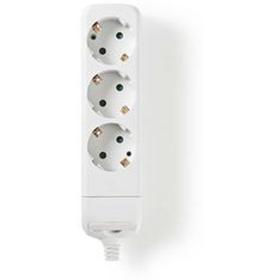 Nedis Power Strip Beschermend Contact 3-WEG WH