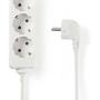 Nedis Power Strip Beschermend Contact 6-WEGS 1.5m WH