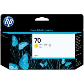 HP 70/C9454A Tintenpatrone Gelb-Vivera