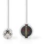 Nedis Extension Cable 10m H05VV-F 3G1.5 IP20 WH