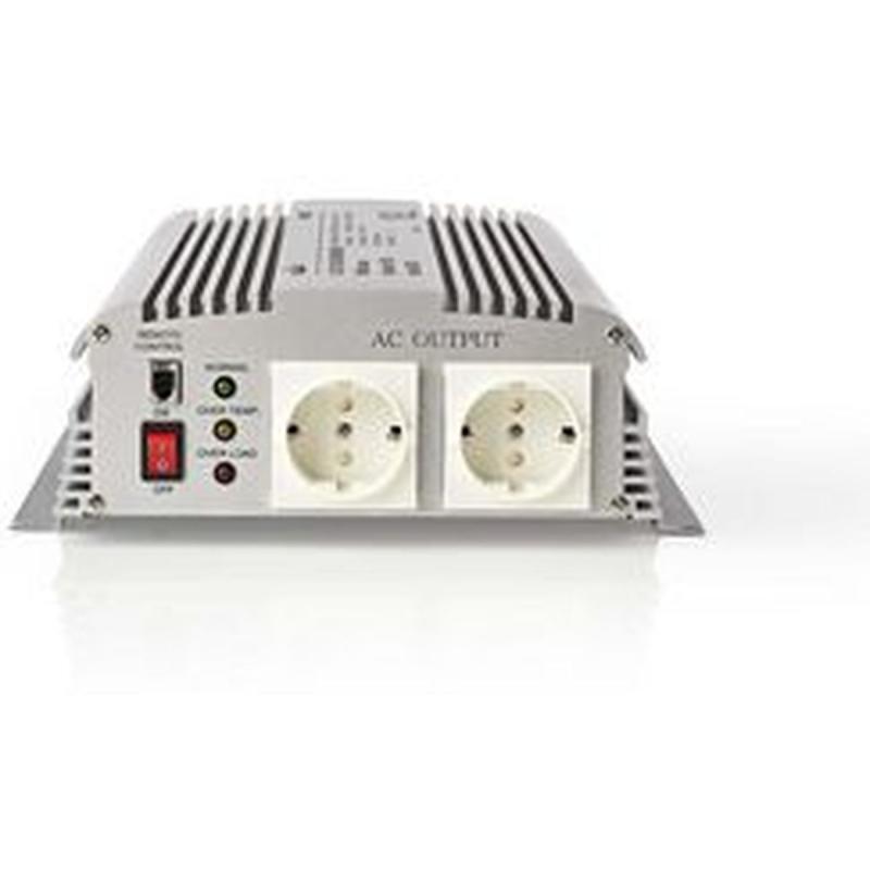 Nedis 24V DC-230V AC 1700W 2X Schuko-OUTP.