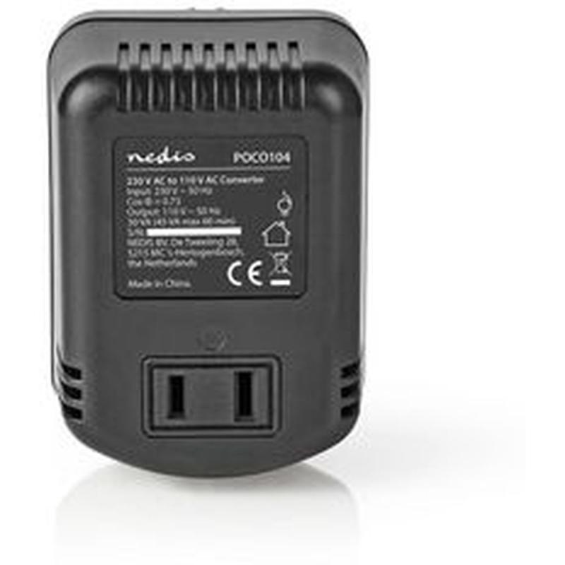 Nedis Currentconv 230 V AC-110V AC 45 W Ongeaarde USA-OUTP.