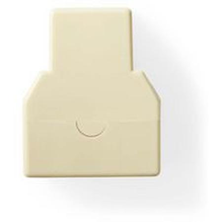 Nedis Telecom-Adapter RJ11 F-2X RJ11 F Ivory