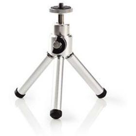 Nedis Ministatief Pan &amp;amp; Tilt Max 0.8 KG 13.4cm BK / Silver