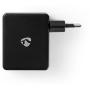 Nedis Wandoplader 4.8 A 4 Outp USB-A BK