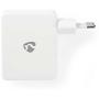 Nedis Wandoplader 4.8 A 4 Outp USB-A WH