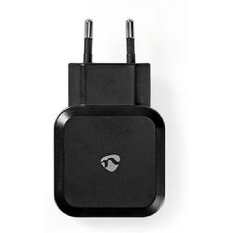 Nedis Wandoplader 4.8 A 2 Outp USB-A BK