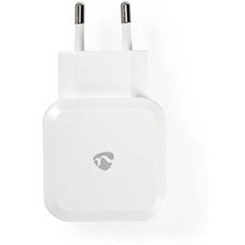Nedis Wandoplader 4.8 A 2 Outp USB-A WH