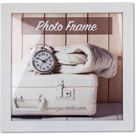 Zep Wooden Photo Frame V21203 Nelson 3 White 20X20cm