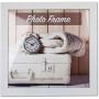 Zep Wooden Photo Frame V21203 Nelson 3 White 20X20cm
